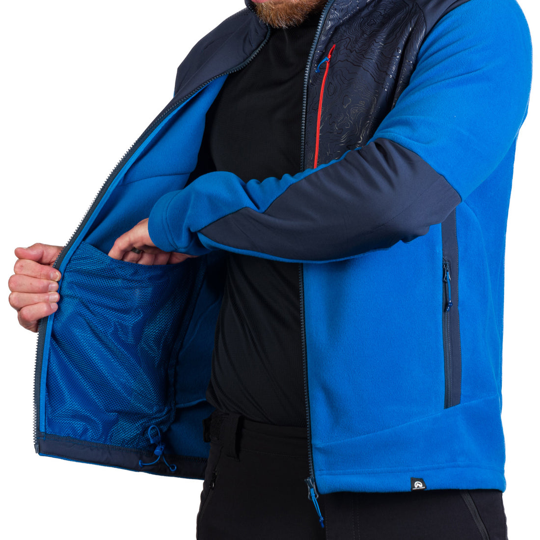 MI-5500PRO men's fleece sweater Polartec Micro 200