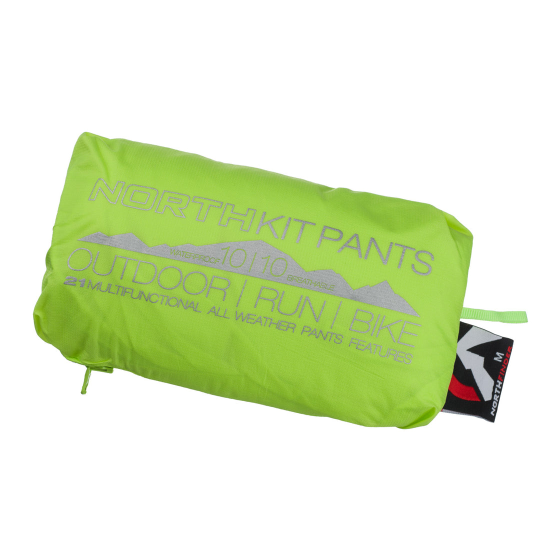 NO-3269OR men's waterproof multisport trousers stowable 2l NORTHKIT