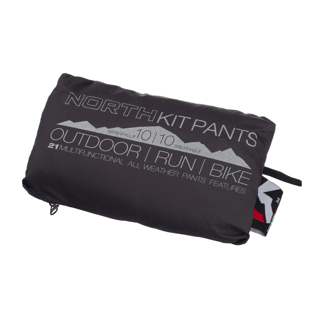 NO-3269OR men's waterproof multisport trousers stowable 2l NORTHKIT
