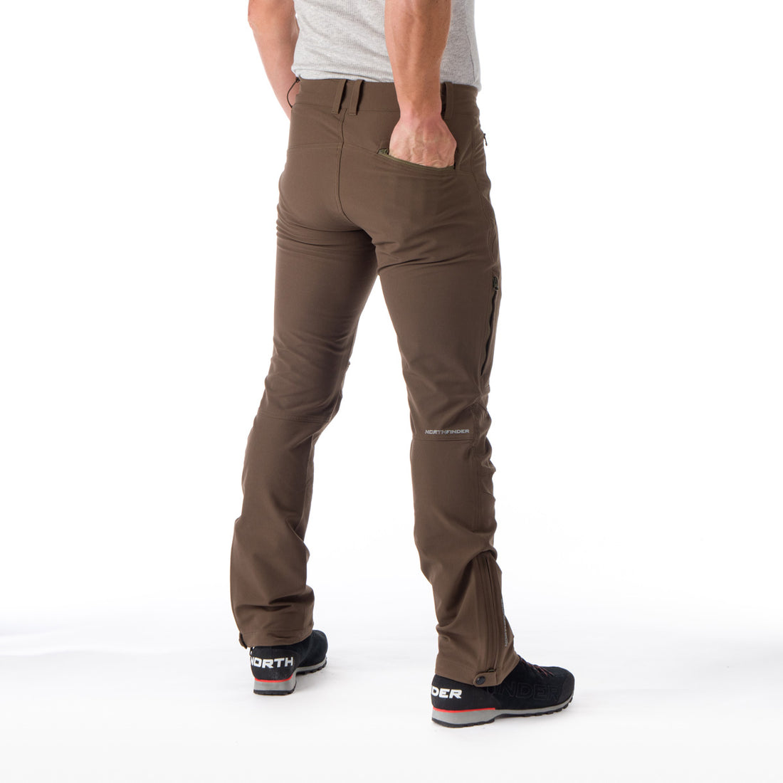 NO-3290OR men's hiking trousers 1l FEDRO