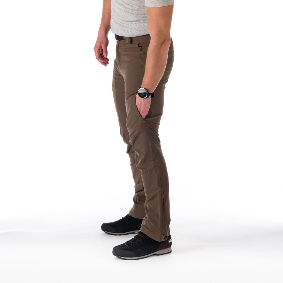 NO-3290OR men's hiking trousers 1l FEDRO