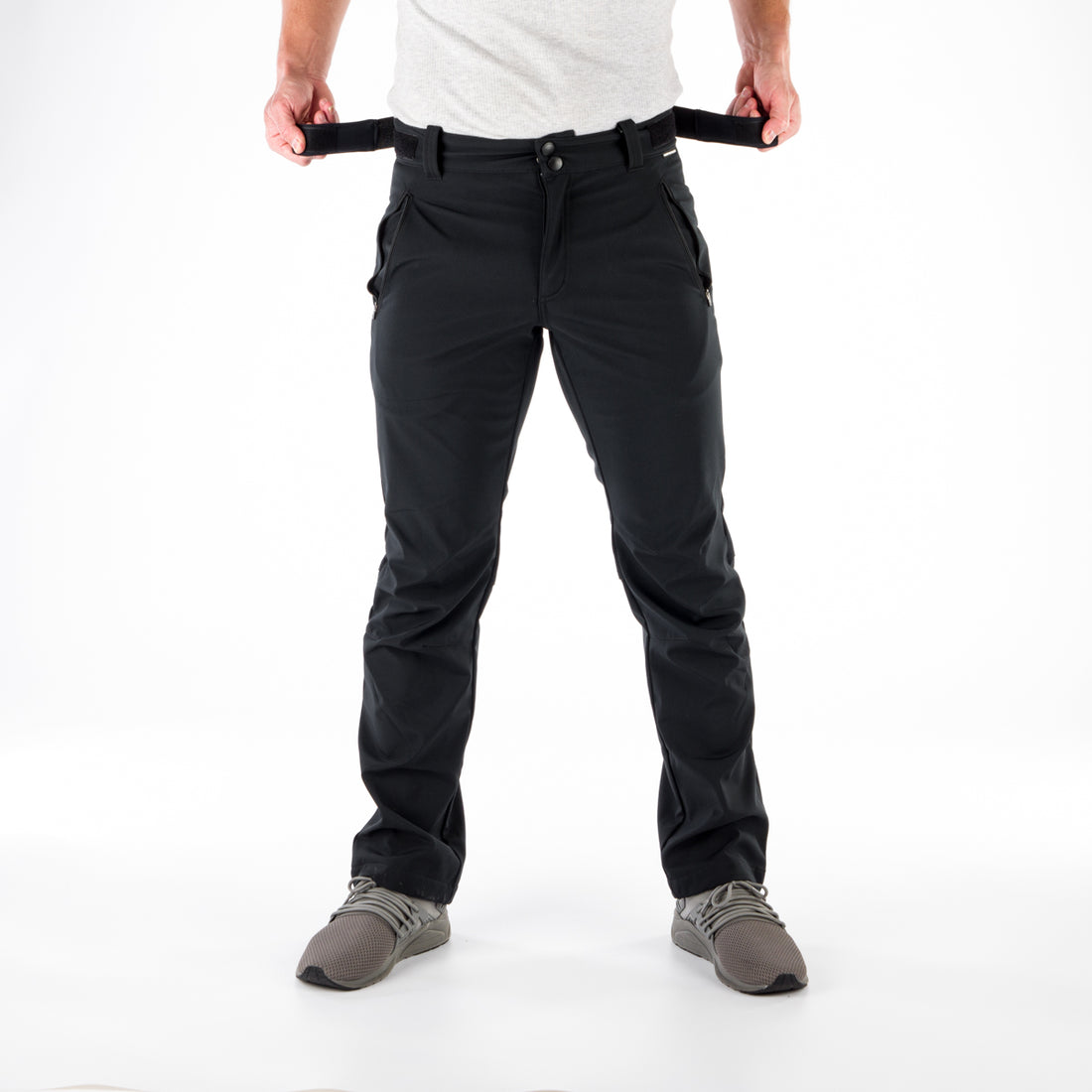 NO-34351OR men's trousers softshell stretch MADZER