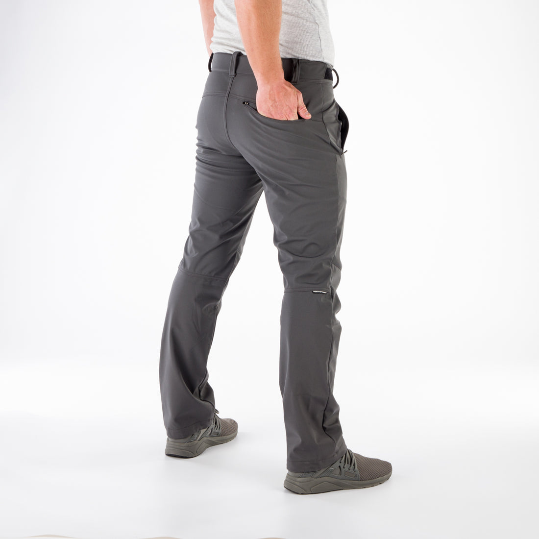 NO-34351OR men's trousers softshell stretch MADZER