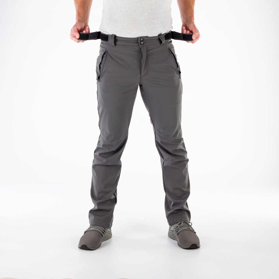 NO-34351OR men's trousers softshell stretch MADZER