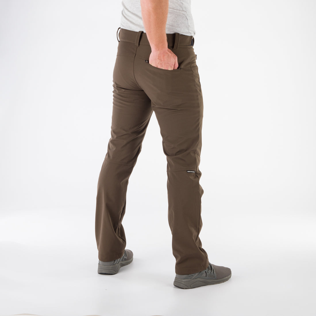 NO-34351OR men's trousers softshell stretch MADZER