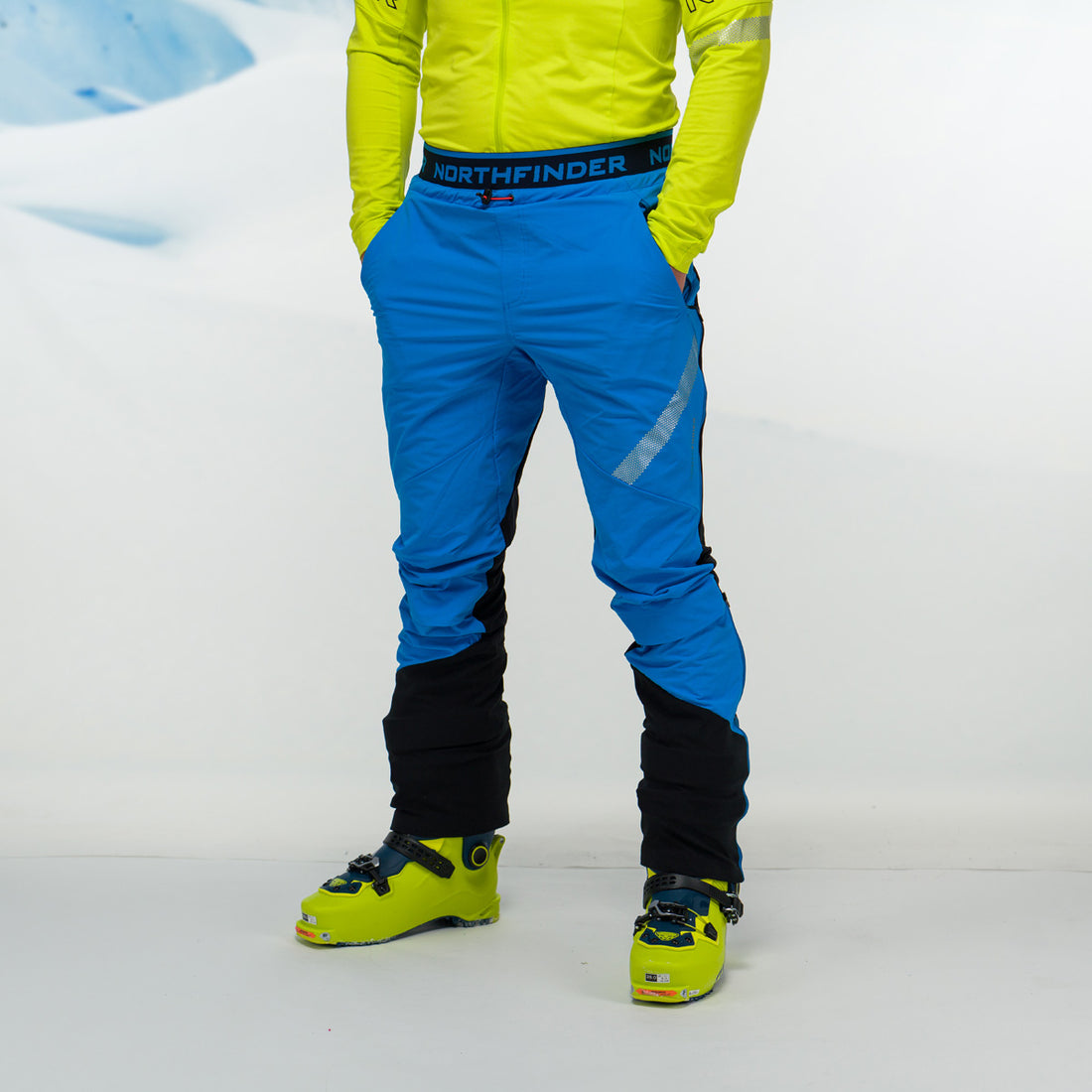 NO-36621SKP men's trousers ski-touring active  polartec® power stretch pro DERESE