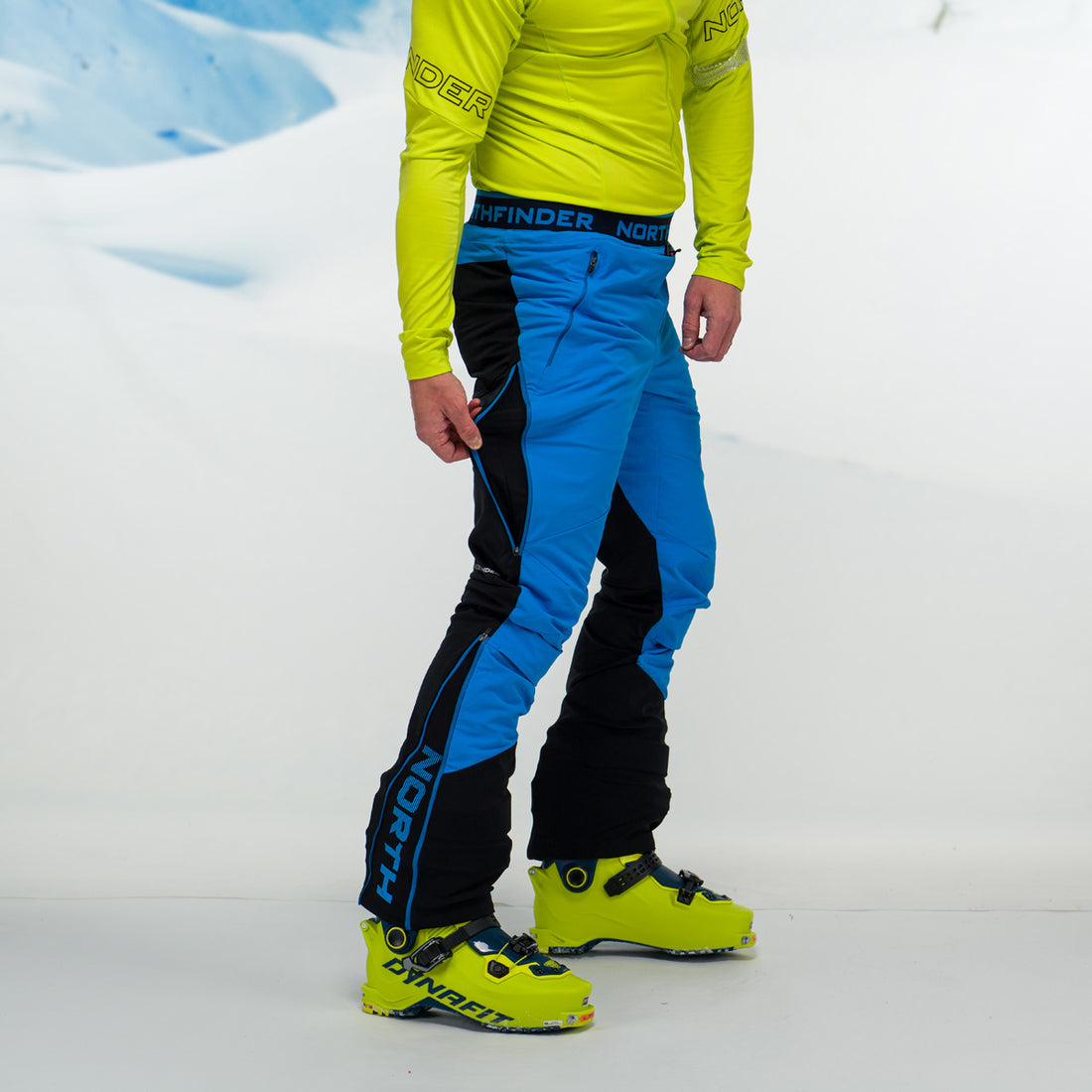 NO-36621SKP men's trousers ski-touring active  polartec® power stretch pro DERESE