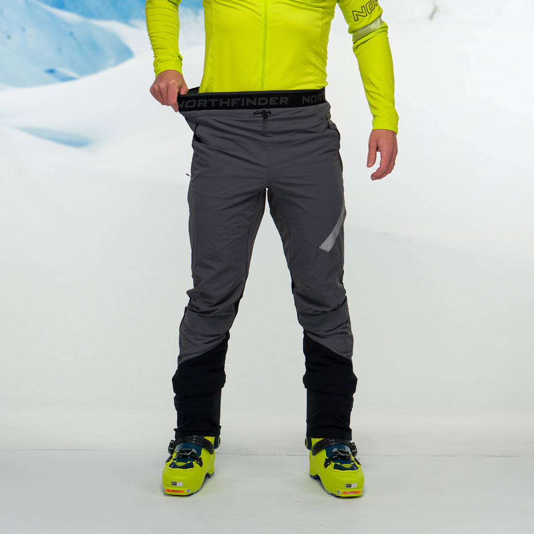 NO-36621SKP men's trousers ski-touring active  polartec® power stretch pro DERESE