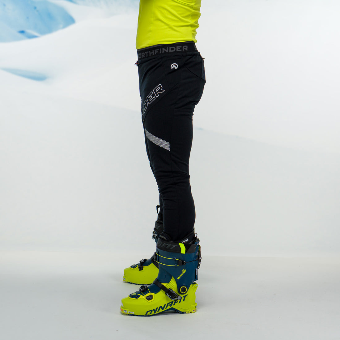 NO-36631SKP men's trousers ski-touring active thermal fleece ZDIARE