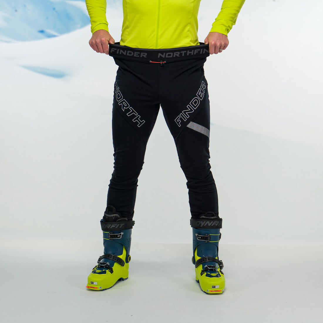 NO-36631SKP men's trousers ski-touring active thermal fleece ZDIARE