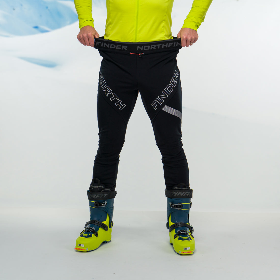 NO-3663SKP men's trousers ski-touring active thermal fleece RESWOR