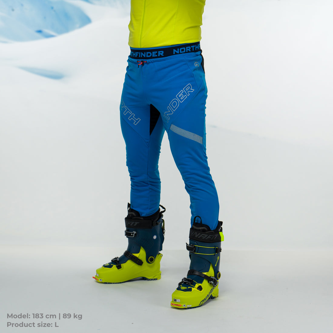 NO-3663SKP men's trousers ski-touring active thermal fleece RESWOR
