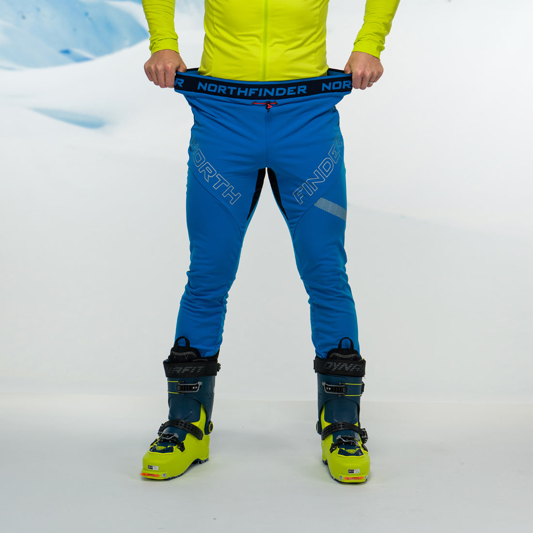 NO-3663SKP men's trousers ski-touring active thermal fleece RESWOR