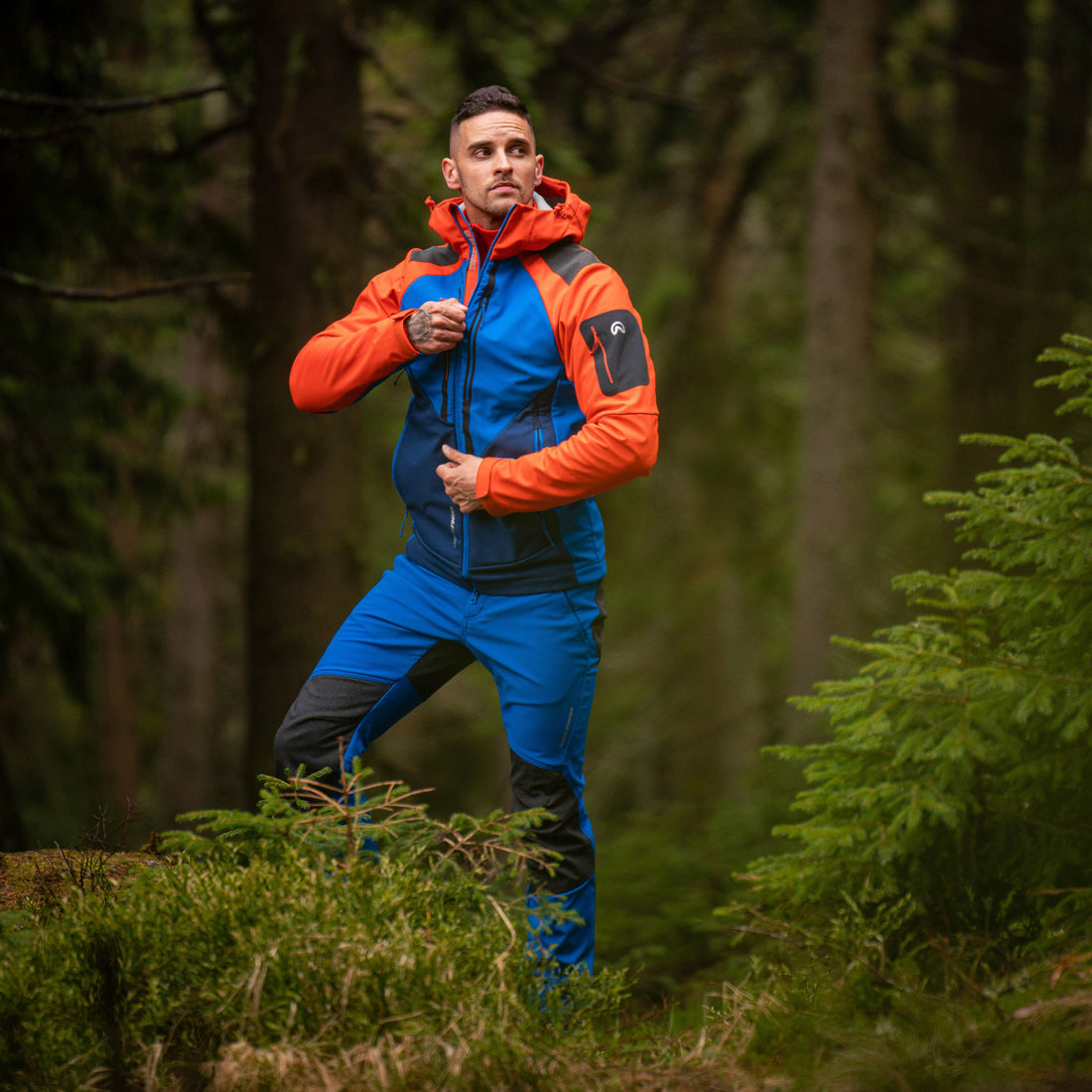 NO-3720OR men's softshell pants protect face outdoor 3l DAMON