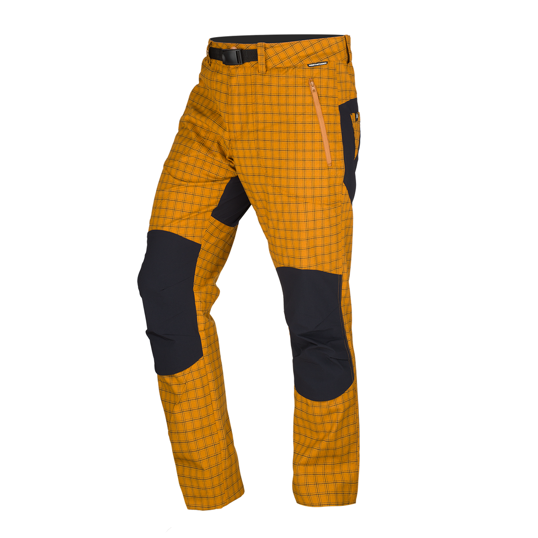 NO-3784OR men's outdoor pants check style 1l ALVIN