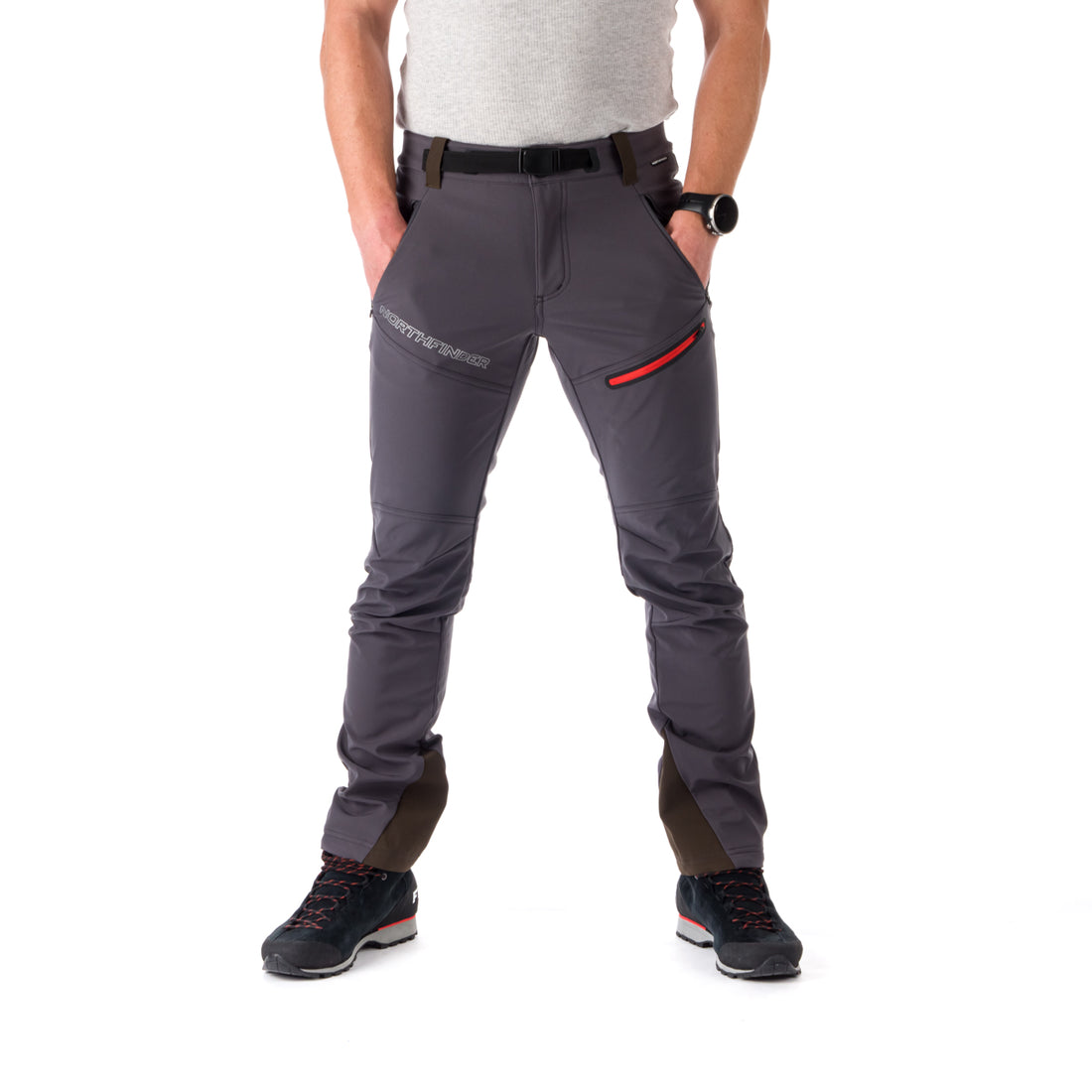 NO-3811OR men's trekking softshell pants outdoor 3L ATLAS