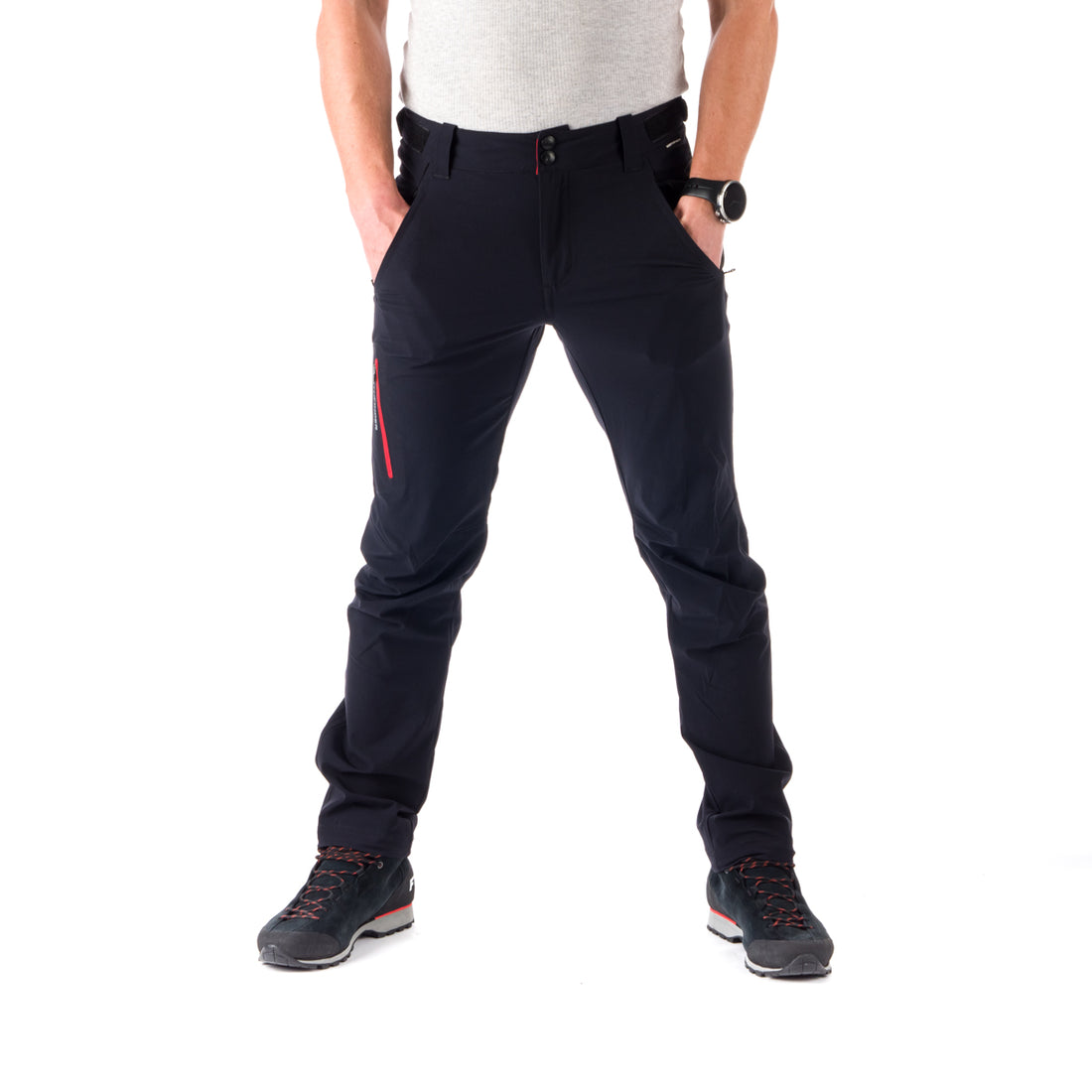 NO-3812OR men's 4way stretch outdoor regular fit pants BERT