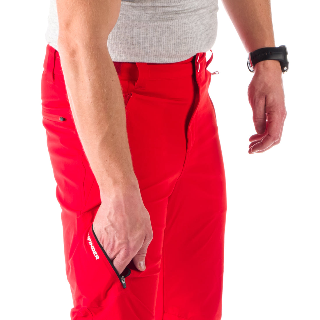 NO-3812OR men's 4way stretch outdoor regular fit pants BERT