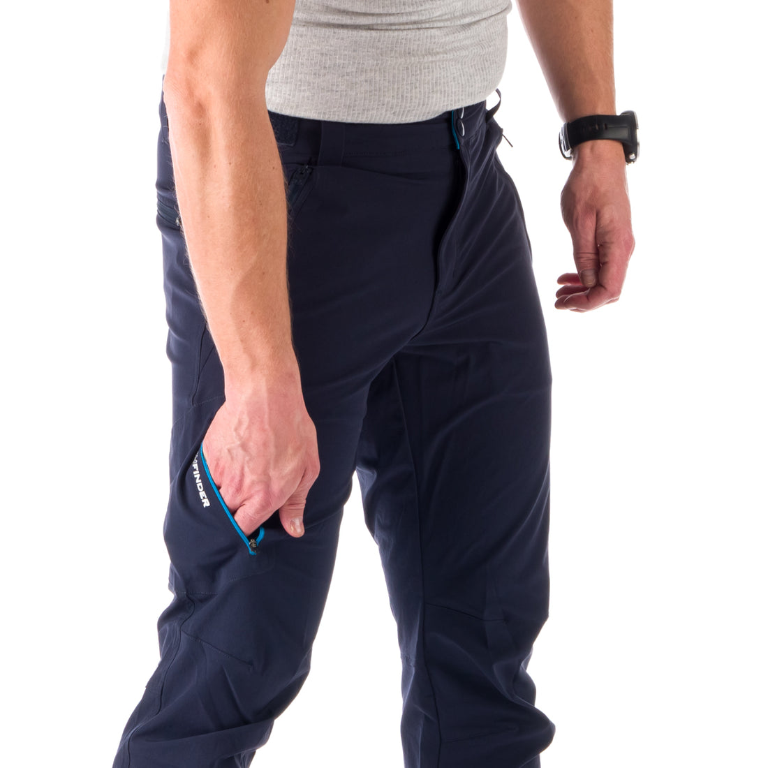 NO-3812OR men's 4way stretch outdoor regular fit pants BERT