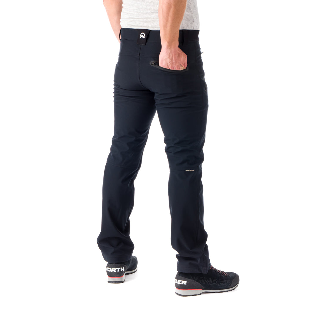 NO-3815OR men's softshell travel pants 3L BODEN