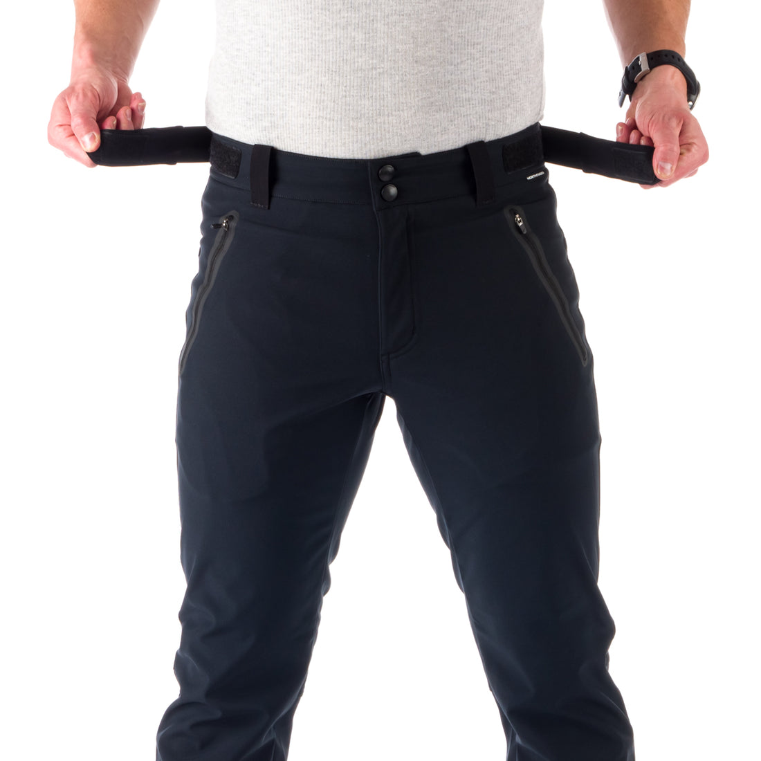 NO-3815OR men's softshell travel pants 3L BODEN