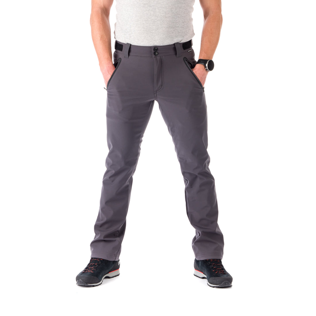 NO-3815OR men's softshell travel pants 3L BODEN