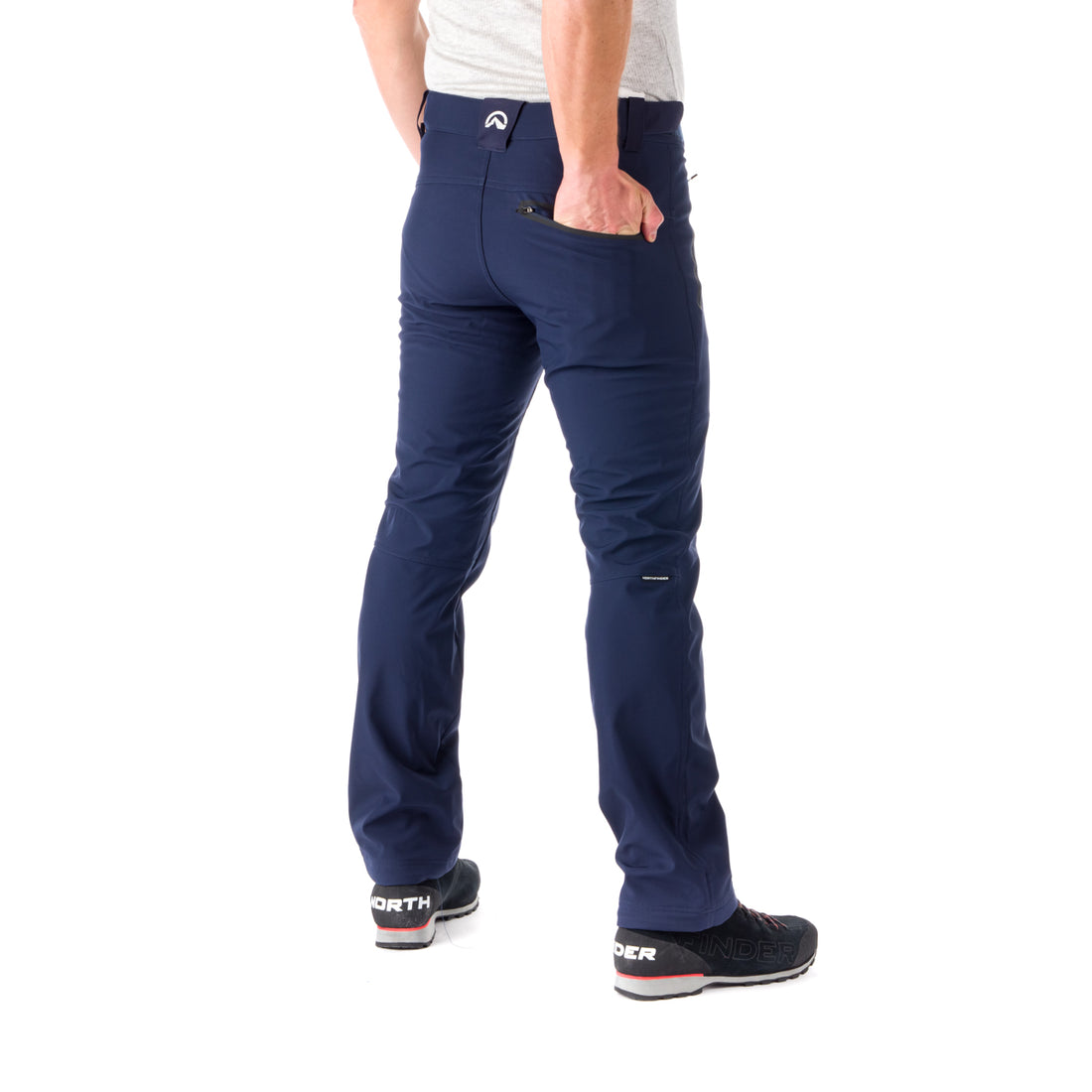 NO-3815OR men's softshell travel pants 3L BODEN