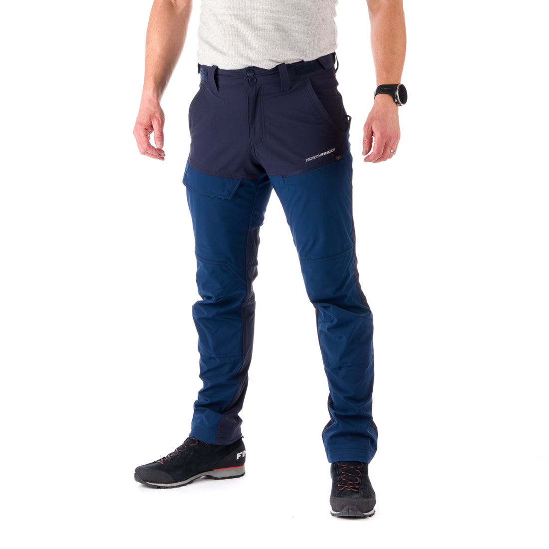 NO-3817OR men's hybrid pants with 4way stretch parts WESLEY 