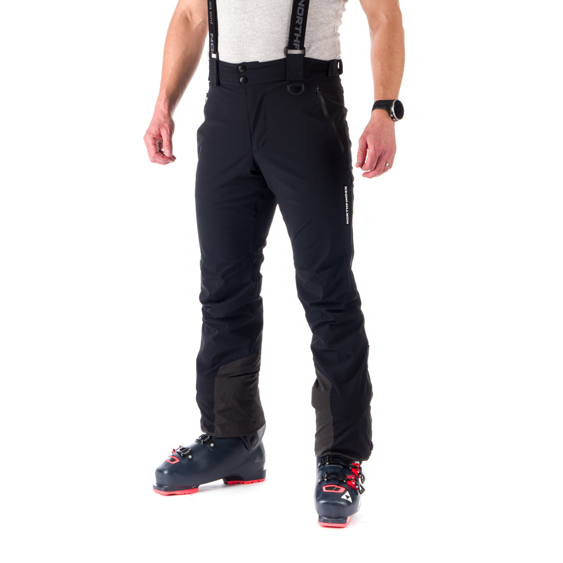 NO-3820SNW men's ski stretch regular fit trousers fully featured BRADLEY 