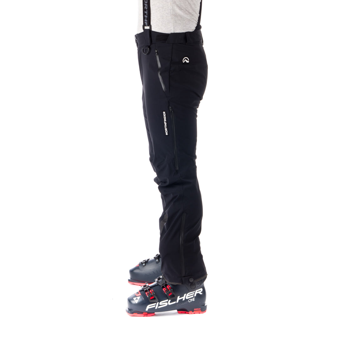 NO-3820SNW men's ski stretch regular fit trousers fully featured BRADLEY 