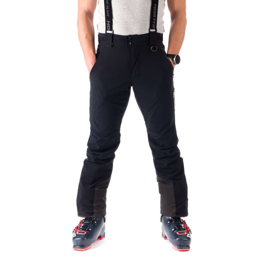 NO-3820SNW men's ski stretch regular fit trousers fully featured BRADLEY 