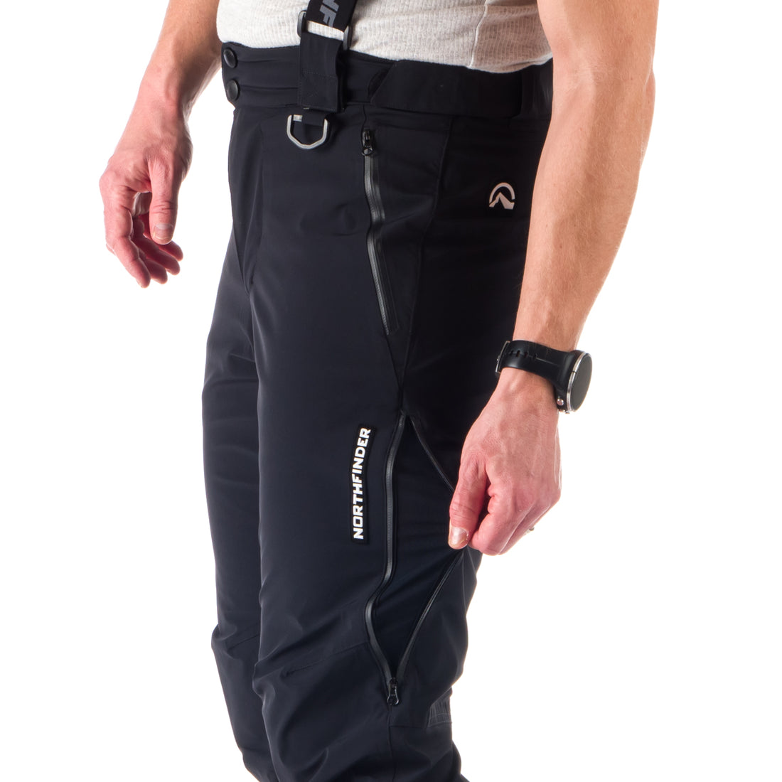 NO-3820SNW men's ski stretch regular fit trousers fully featured BRADLEY 