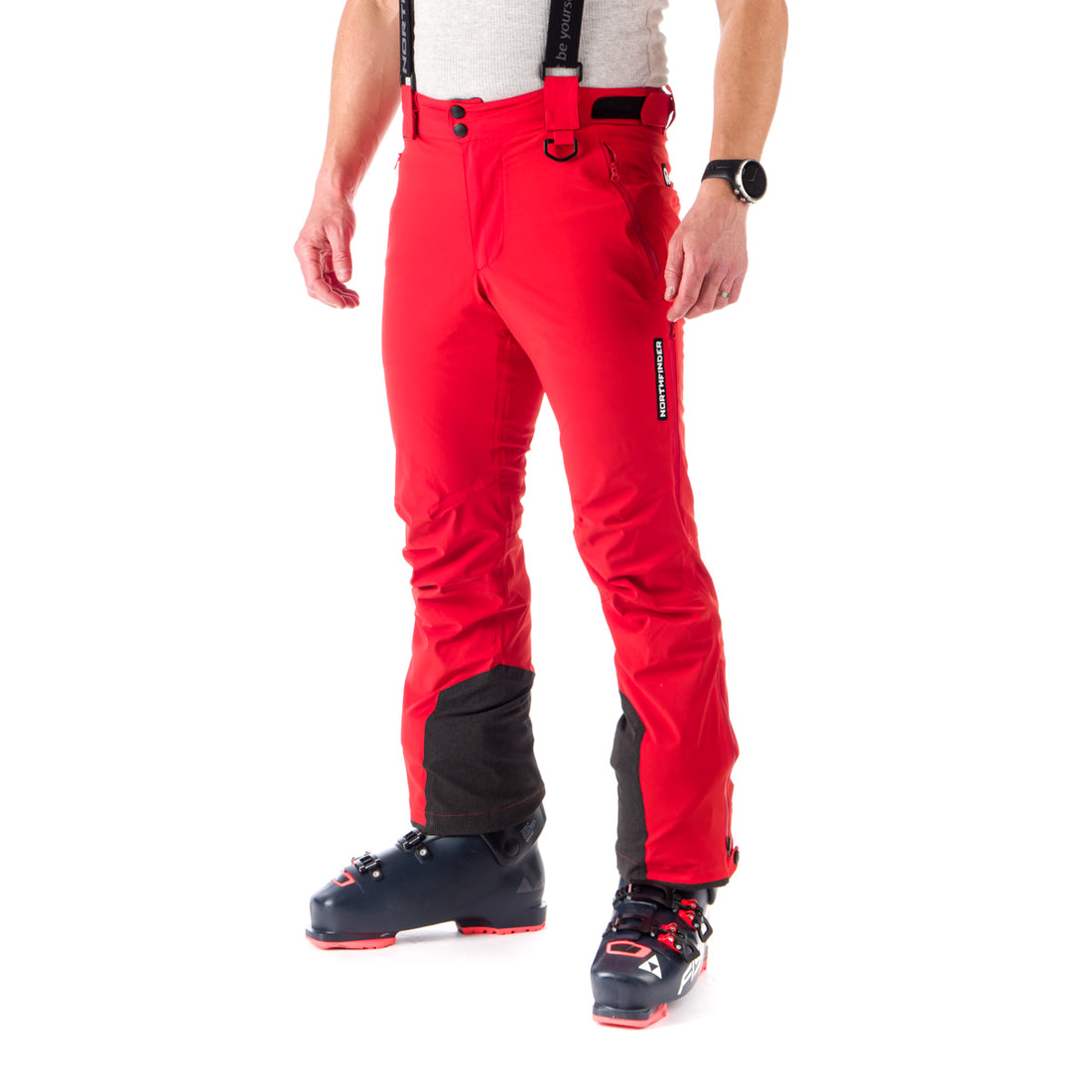 NO-3820SNW men's ski stretch regular fit trousers fully featured BRADLEY 