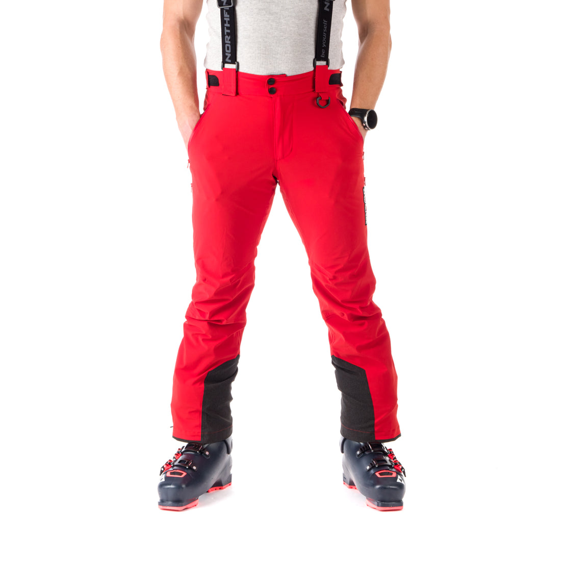 NO-3820SNW men's ski stretch regular fit trousers fully featured BRADLEY 