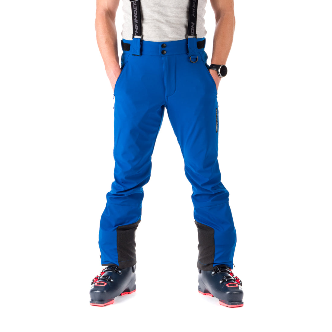 NO-3821SNW men's ski regular fit softshell pants 3L HASSAN