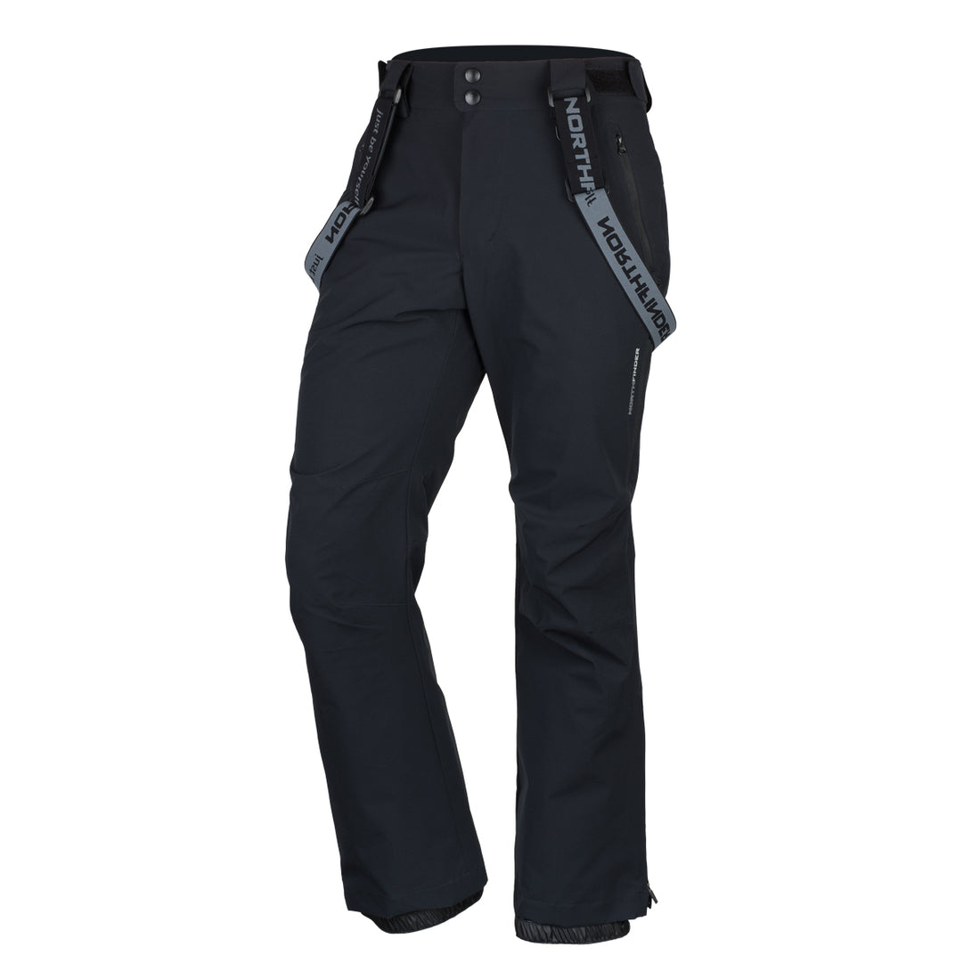 NO-3823SNW men's sky comfort trousers with braces BRIAR