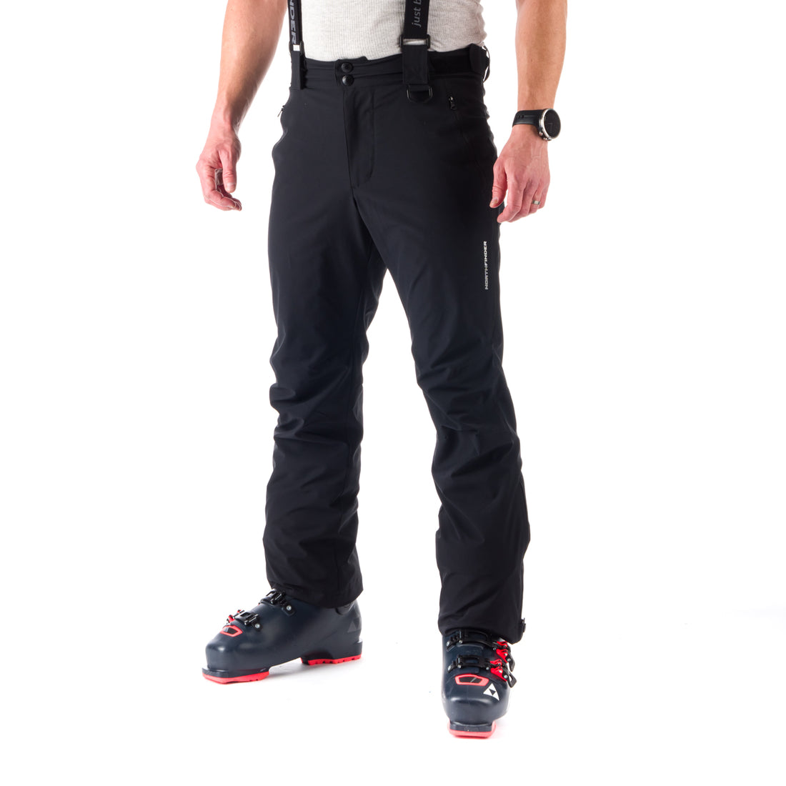 NO-3823SNW men's sky comfort trousers with braces BRIAR