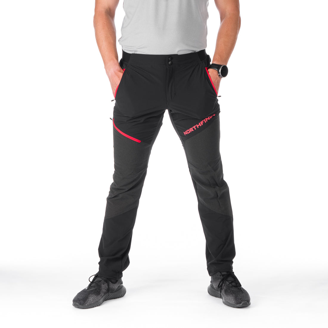 NO-3842OR men's outdoor lightweight regular fit stretch pants HERMAN