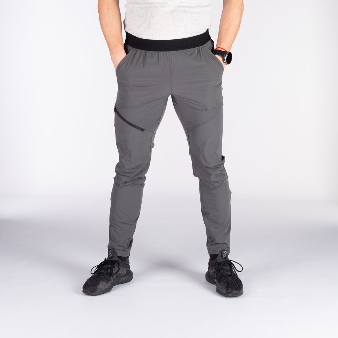 NO-3843OR men's outdoor packable lightweight slim low cut stretch pants HIRAM