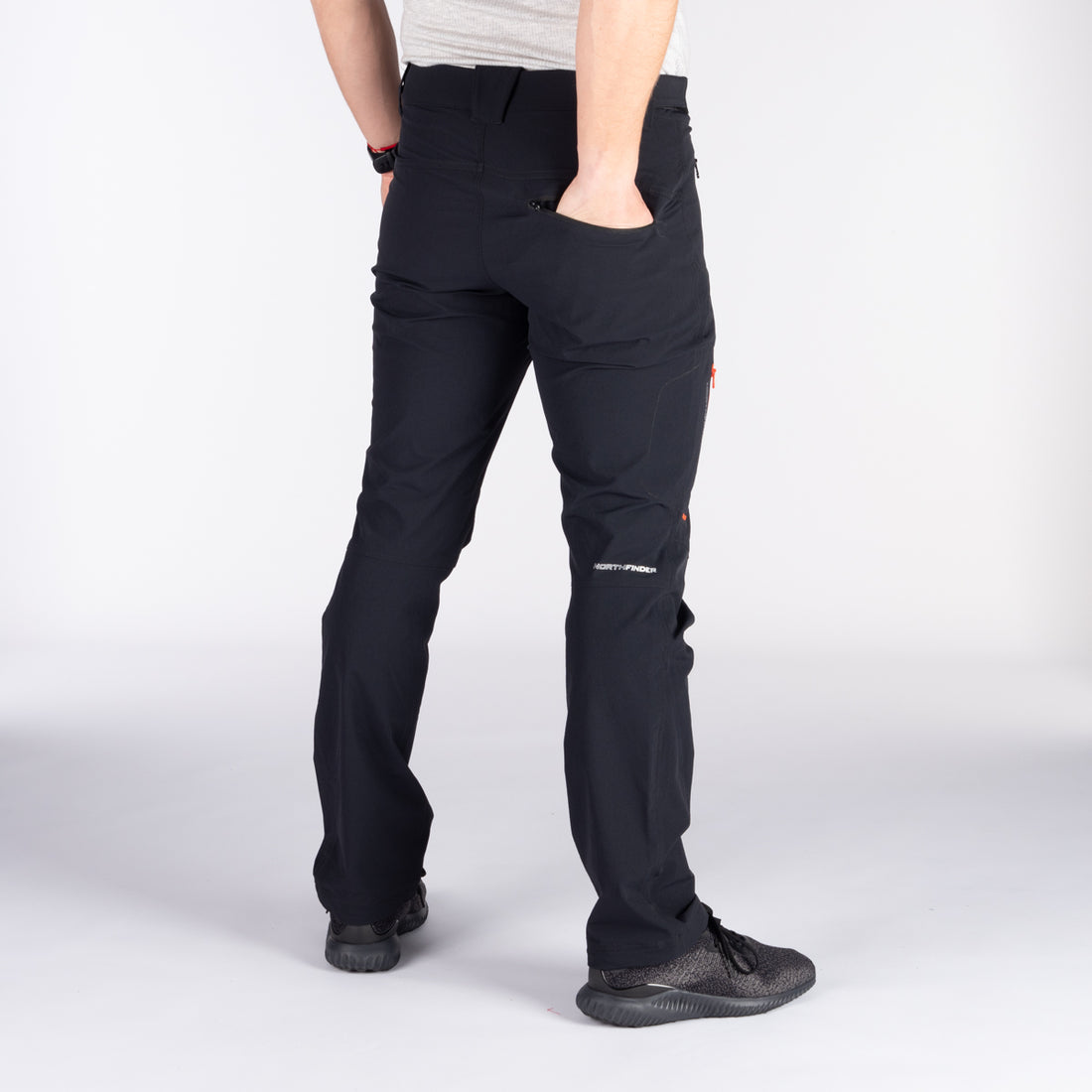 NO-3845OR men's travel elastic regular fit pants HORACE