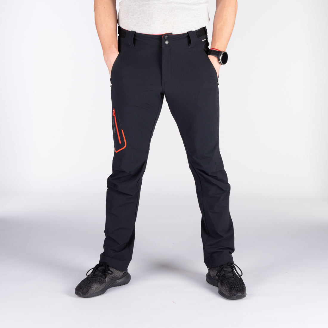 NO-3845OR men's travel elastic regular fit pants HORACE