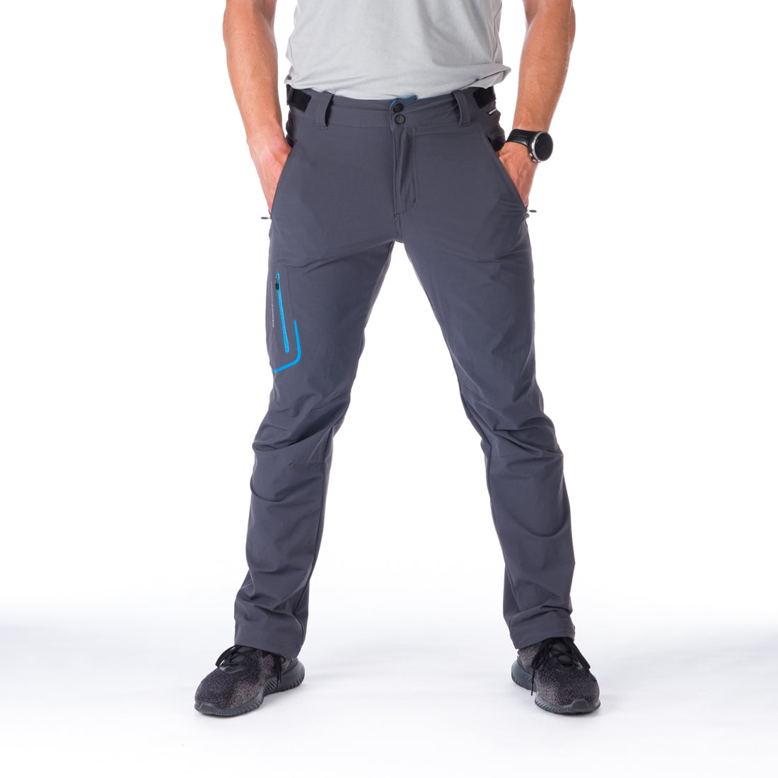 NO-3845OR men's travel elastic regular fit pants HORACE