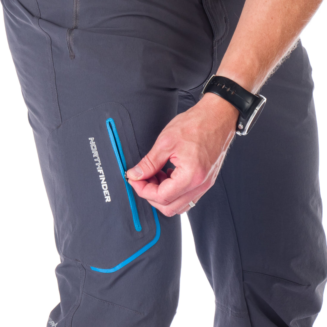 NO-3845OR men's travel elastic regular fit pants HORACE
