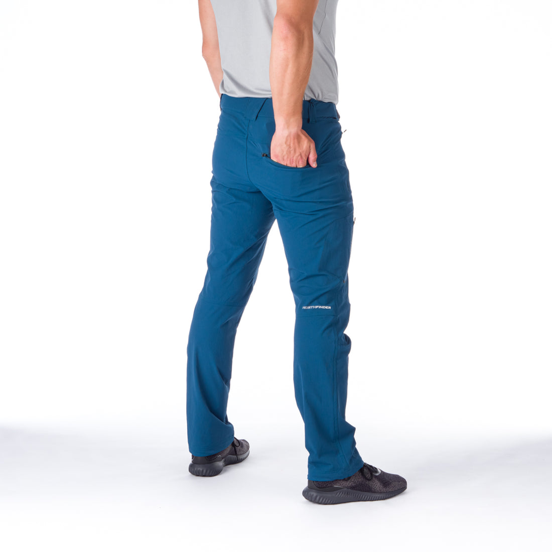 NO-3845OR men's travel elastic regular fit pants HORACE