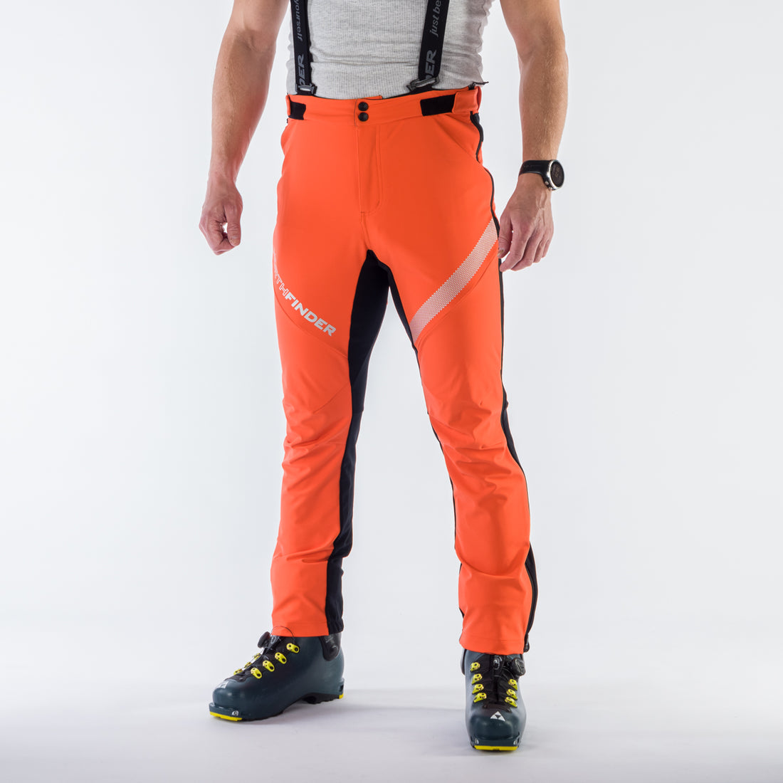 NO-3855SKP men's hybrid softshell active full zip pants KOTLISKA