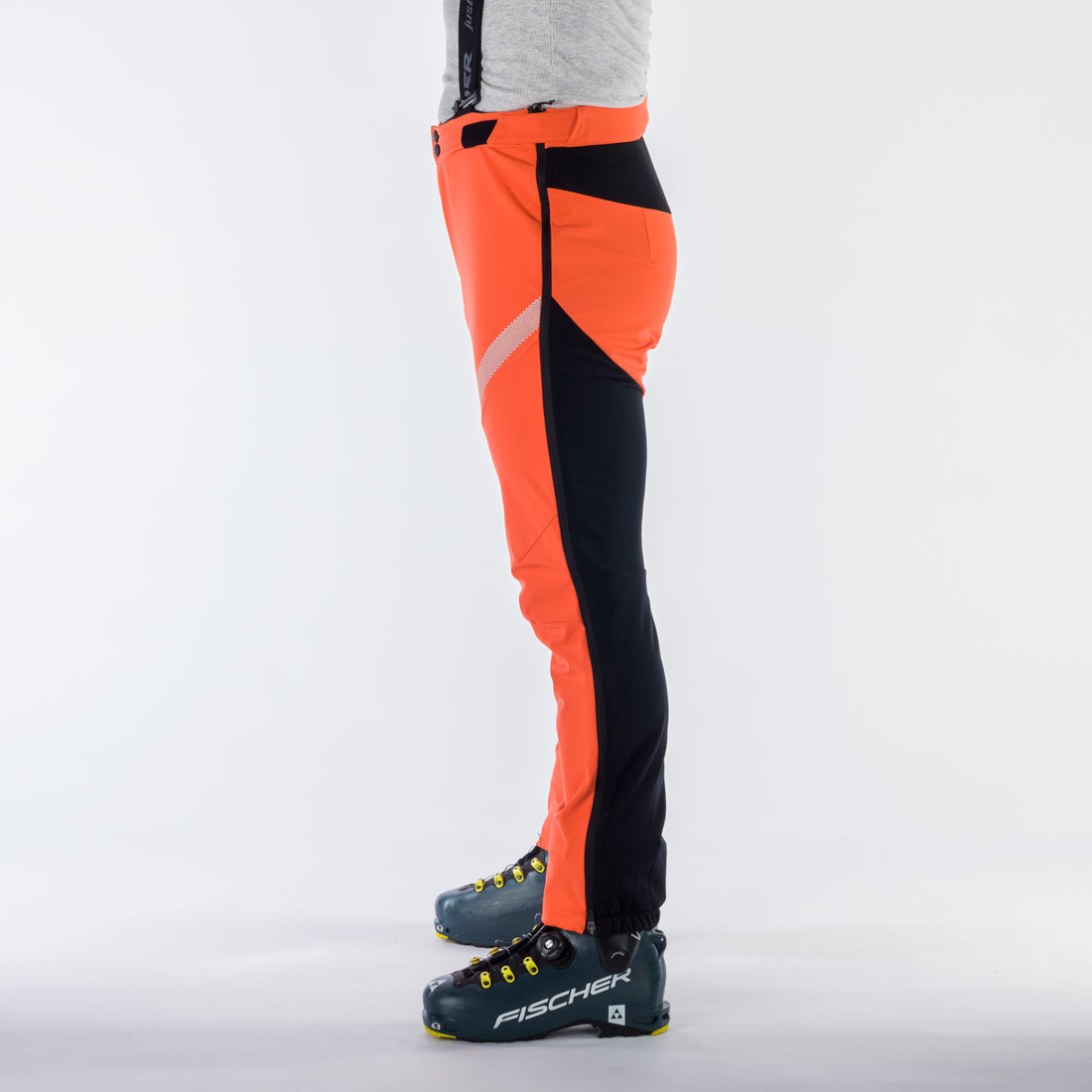NO-3855SKP men's hybrid softshell active full zip pants KOTLISKA