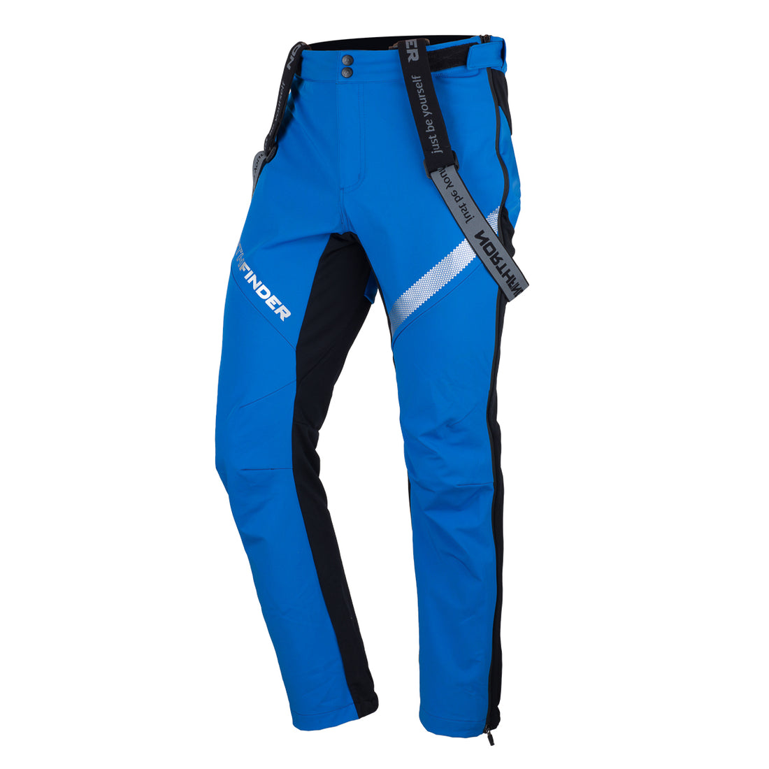 NO-3855SKP men's hybrid softshell active full zip pants KOTLISKA