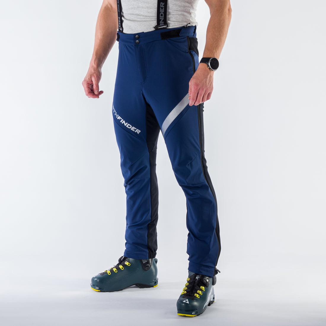 NO-3855SKP men's hybrid softshell active full zip pants KOTLISKA