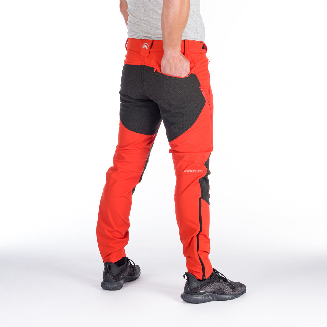NO-3880OR men's outdoor softshell pants protect face 3L MILTON