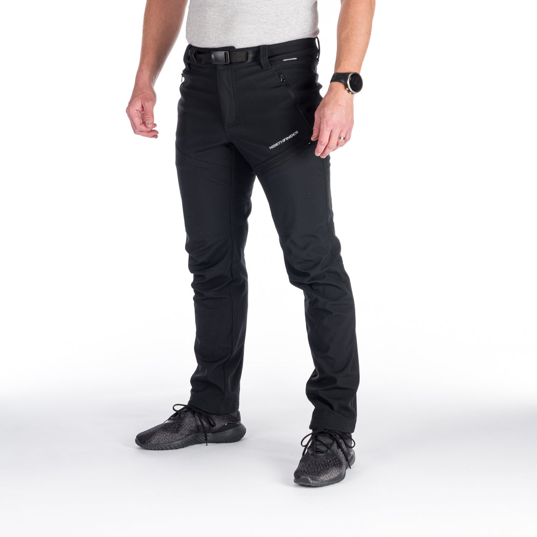 NO-3881OR men's trekking softshell pants outdoor 3L PETE